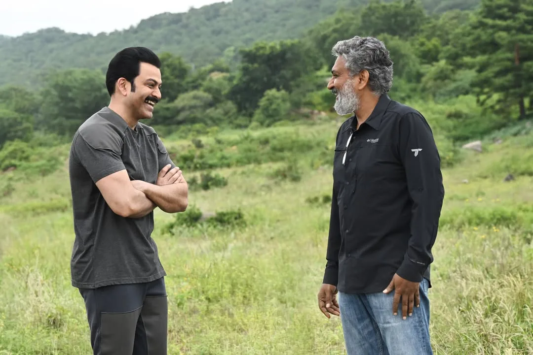 Prithviraj Sukumaran as Kumbha – Varanasi BTS Photo