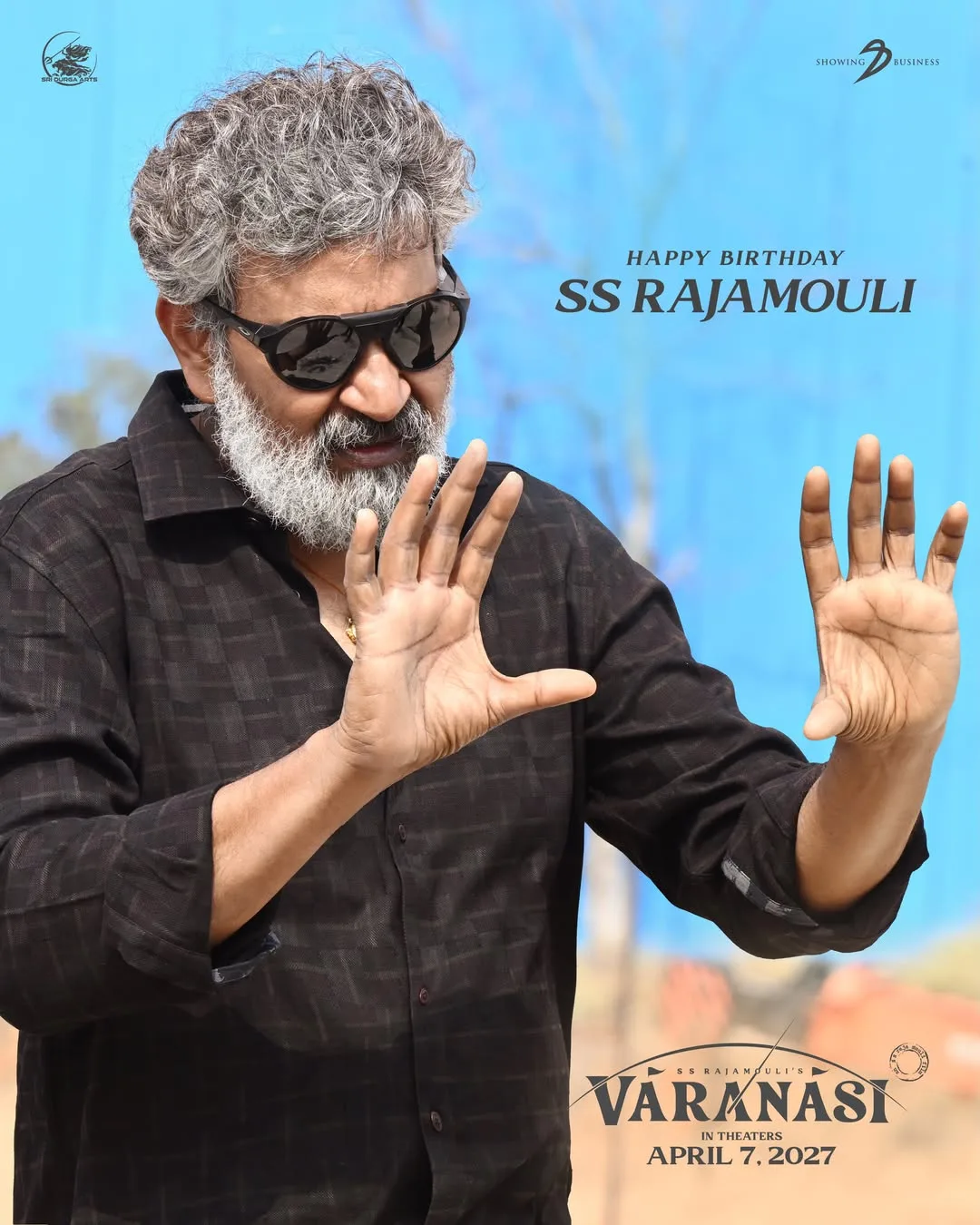 Varanasi Movie SS Rajamouli Birthday Tribute Poster